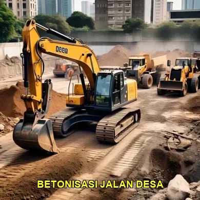 Proyek Betonisasi Jalan Desa Wonosari Menuju Wisata Alam